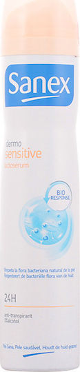 Sanex Dermo Sensitive Lactoserum Antiperspirant 24h Deodorant 24h Spray 200ml