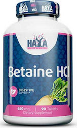 Haya Labs Betaine HCL 650mg 90 ταμπλέτες