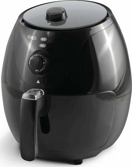 Muhler Heißluftfritteuse 2.6Es Schwarz MFX-266X