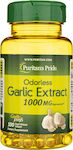 Puritan's Pride Odorless Garlic Extract 1000mg 100 softgels