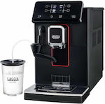 Gaggia Magenta Milk Αυτόματη Μηχανή Espresso 1900W Πίεσης 15bar με Μύλο Άλεσης Μαύρη
