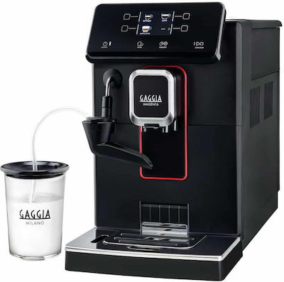 Gaggia Magenta Milk RI8707/01 Mașină Espresso Automată 1900W Presiune 15bar pentru Cappuccino cu Râșniță Neagră