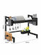 Timeless Tools Στραγγιστήρι Νεροχύτη Μεταλλικό Μαύρο 65x26x56cm