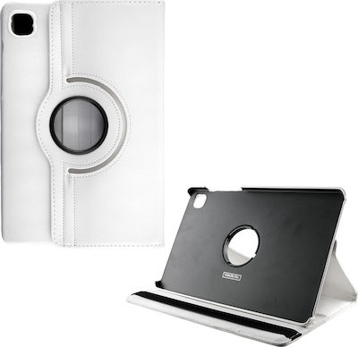 Volte-Tel Rotating Flip Cover Δερματίνης Λευκό (iPad Pro 2020 12.9")