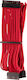 Corsair Premium Individually Sleeved ATX 24-Pin Cable Type 4 Gen 4 24-Pin ATX - Cable 0.61m Κόκκινο CP-8920230