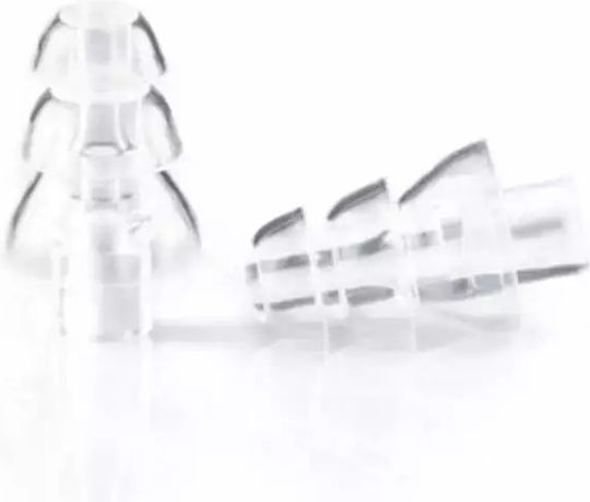 Haspro Sleep Dopuri De Urechi Din Silicon În Culoare Transparentă EPUH1902 2 Bucăți