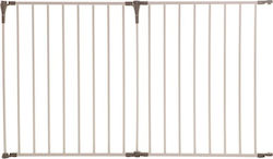 Dreambaby Royale Προστατευτική Πόρτα με Βίδες από Μέταλλο σε Λευκό Χρώμα 126x74cm 2τμχ