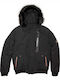 Devergo Men's Winter Jacket Black