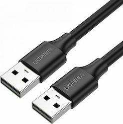 Ugreen USB 2.0 Cable USB-A male - USB-A male Μαύρο 1.5m (10310)