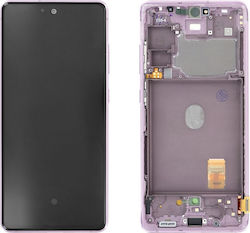 Samsung Screen with Frame for Galaxy S20 FE (Purple)