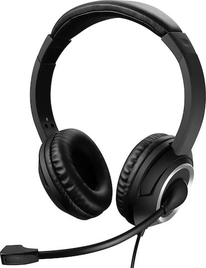 Sandberg USB Chat Headset On Ear Multimedia Headphone with Microphone USB-A