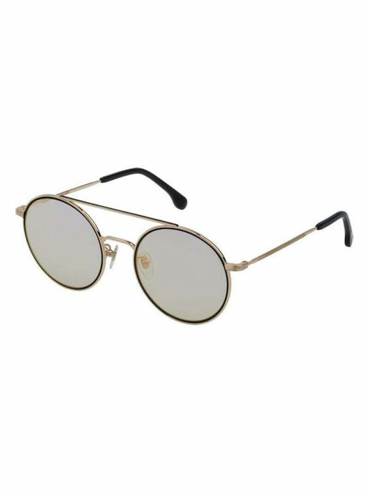 Lozza Sunglasses with Gold Metal Frame and Gray Lens SL2335 301C