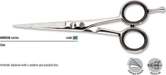 Kiepe Mirror 267 Hair Cutting Trimming Scissor 6"