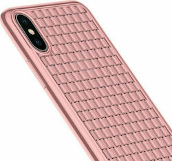 Baseus Back Cover Ροζ Χρυσή (iPhone X / Xs)