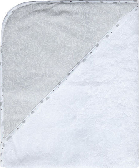 Bebejou Baby-Badetuch mit Kapuzen 75cm