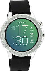 Oozoo Q00300 45mm Black Rubber Strap