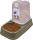 Media Wave Automatischer Kunststoff-Futter- / Trinknapf-Typ für Hund & Katze 2 x 8lt 42x25x38cm