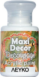 Maxi Decor Acrylic Paint Colour Decoupage White...