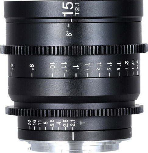 Laowa Full Frame Φωτογραφικός Φακός Venus Optics 15mm T2.1 Zero-D Cine