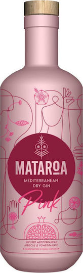 Μελισσανίδη Mataroa Pink Τζιν 38% 700ml