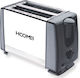 Hoomei Φρυγανιέρα 2 Θέσεων 650W Inox