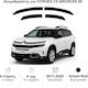 Heko Set deflectoare de vânt Dark Fime pentru Citroen C5 Aircross 4buc