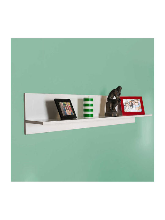 Raft De Perete RAF 11 Alb 120x25x20cm