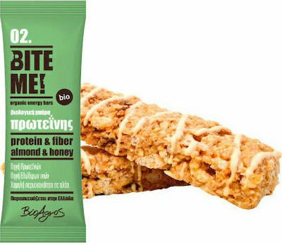 Vio Agros Bite Me Riegel mit 15.2gr Protein & Geschmack Mandelhonig 40gr