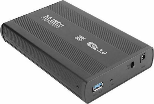 Case for Hard Drive 3.5" SATA III with Connection USB 3.0