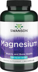 Swanson Magnesium 200mg 250 κάψουλες