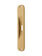 Zogometal 219 Door Flush Handle with Key Hole Matte 178mm (Hole Centers 162mm) 219