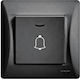 Lineme Complete Wall Push Bell Button with Fram...