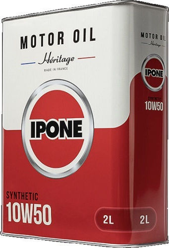 Ipone Heritage Synthetic 10W-50 Συνθετικό Λάδι Μοτοσυκλέτας για Τετράχρονους Κινητήρες 2lt