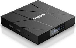 TV Box T9SH 6K UHD cu WiFi USB 2.0 2GB RAM și 16GB Spațiu de stocare cu Sistem de operare Android 10.0