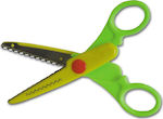 Next Children's Scissors for Crafts 16cm with Metallic Blade Green