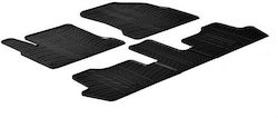 Gledring Σετ Μπροστινά και Πίσω 5τμχ για Citroen C4 Picasso 2006-2013 Μαύρα Gledring Σετ Μπροστινά και Πίσω 5τμχ για Citroen C4 Picasso 2006-2013 Μαύρα
