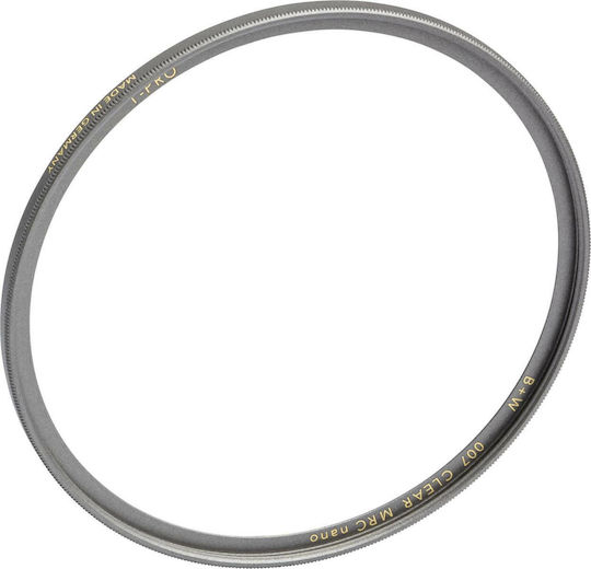 B+W T-Pro 007 Nano Φίλτρo Clear Διαμέτρου 62mm με Επίστρωση MRC Nano (Easy Clean) για Φωτογραφικούς Φακούς