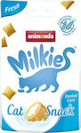 Animonda Milkies Cat Crunchy Fresh Dental Snack Treats with Salmon for Adult Cats 30gr
