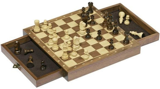 Goki Goki Σκάκι από Ξύλο με Πιόνια 25x25cm