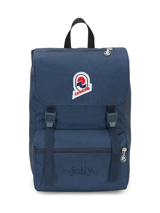 Invicta Jolly Fabric Backpack Navy Blue 15lt