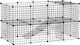 Pawhut Rodent Cage Multifunctional Cage - Pet Training Park 146x73x73cm 146x73x73cm