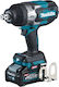 Makita Brushless Impact Wrench Battery 40V 2x4Ah with Socket 3/4"