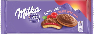 Milka Biscuits Chocolate & Raspberry Jelly 147gr