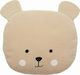 Jabadabado Handmade Crib Decorative Pillow Bear Brown 28x45cm