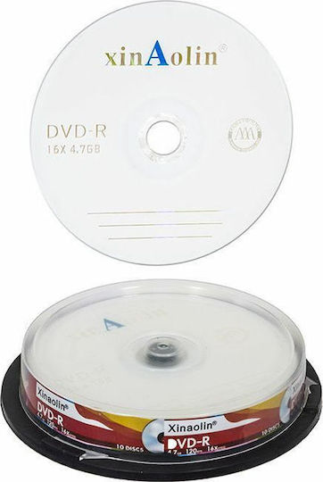Justnote 89-12 Записваеми DVD-R 16x 4.7ГБ Кутия за торта 10бр