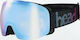 Head Galactic FMR Ski & Snowboard Goggles Children with Lens in Blau Color