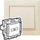 Legrand Valena Recessed Power Key Card Switch with Frame Κάρτας Beige