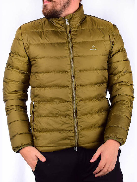 Men's Winter Puffer Jacket Khaki
