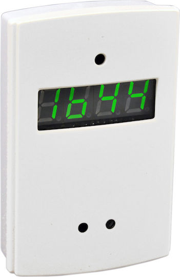 Olympia Electronics RF-52/A/D Wasserdicht Vertieft Wandkartenschalter Befehle mit Rahmen Weiß
