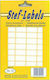 Stef Labels 1760Stück Klebeetiketten in Weiß Farbe 24xmm